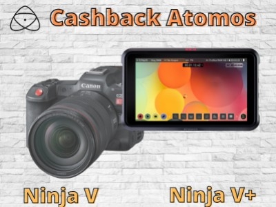 Cashback Ninja V et Ninja V+ Atomos