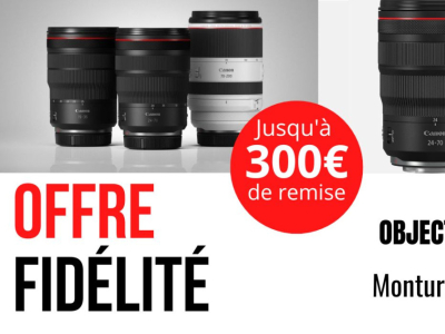 Offre Fidélité Canon
