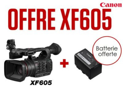 CANON XF605 batterie BP-A30 OFFERTE
