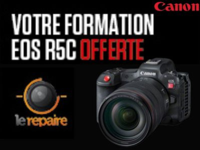  EOS R5-C formation offerte 