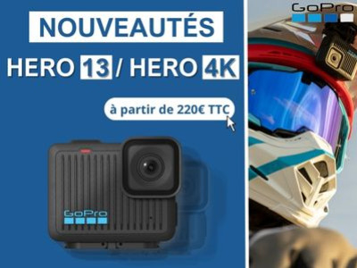 NOUVEAUTÉS Gopro : Hero 13/Hero 4K et Creator edition