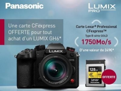 Panasonic :  LUMIX GH6 ÉTÉ 2022