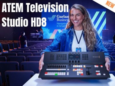 Les nouveaux Atem Television StudioHD8 Blackmagic