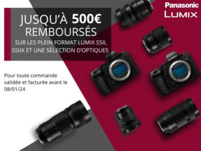 Panasonic, jusqu'à 500€ de remboursés 