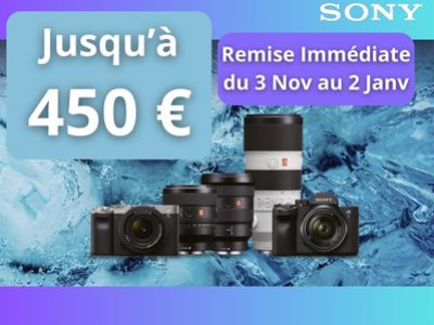 Sony - 450 € de remise immédiate